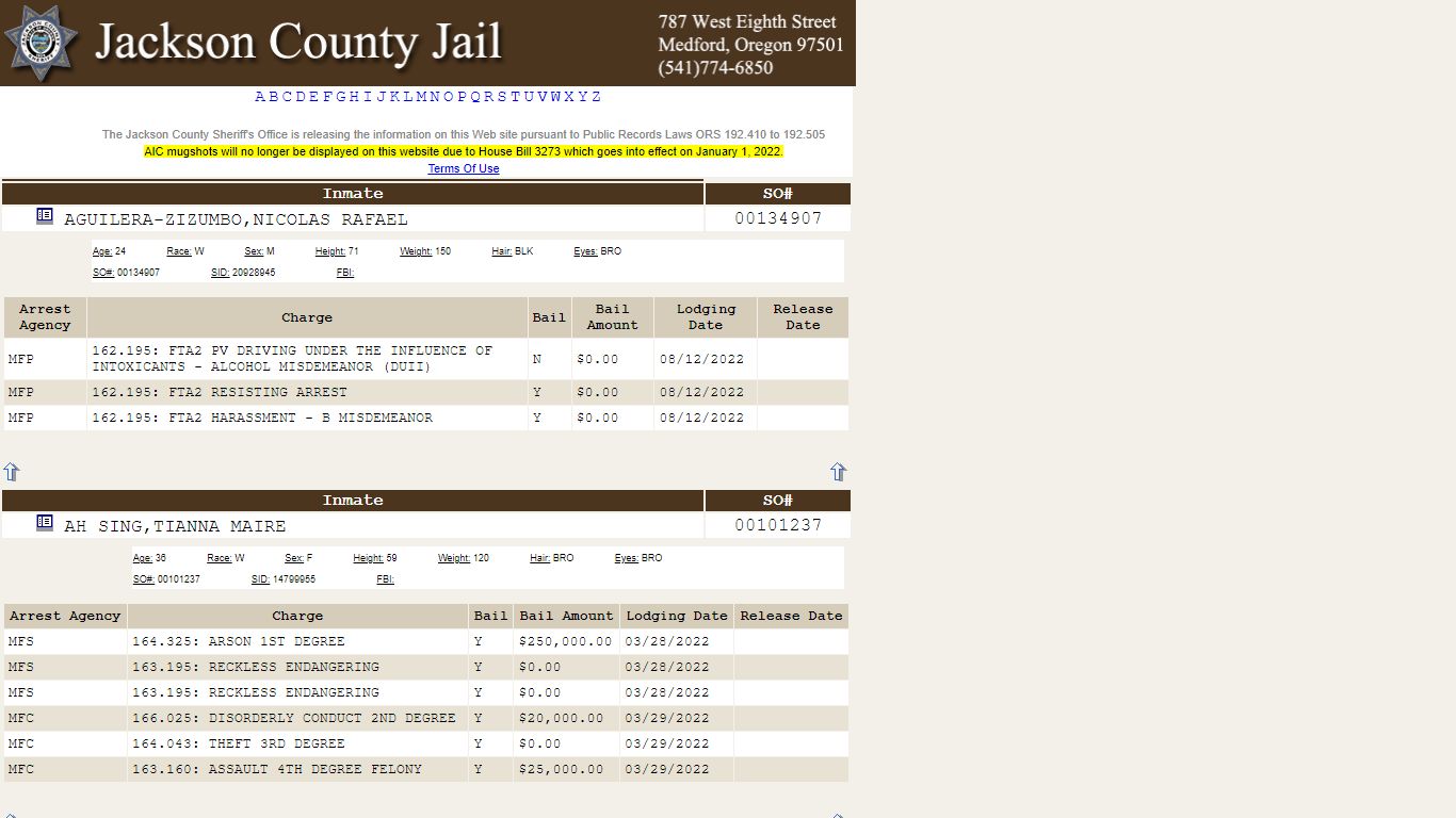 Index [inmate.jacksoncounty.org]